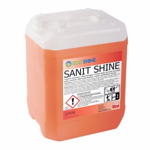 Sanit Shine 10L - Pianka czyszcząco-odkamieniająca do toalet i łazienek 