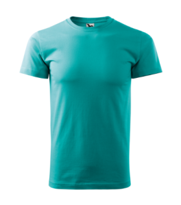 T-shirt Basic szmaragdowy