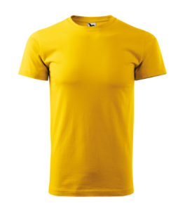 T-shirt Basic żółty