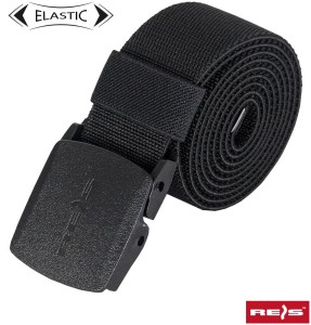 Pasek do spodni elastyczny Belt-Rap czarny