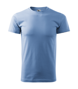 T-shirt Basic błękitny